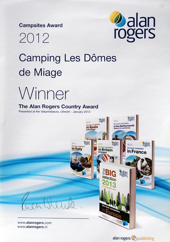 Award Alan Rogers 2012