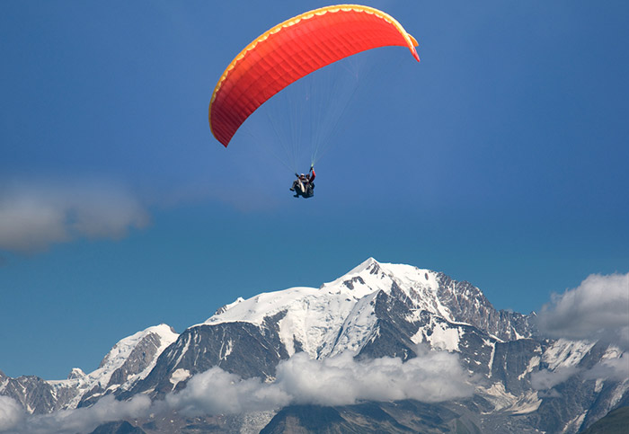 Activites Parapente Montblanc