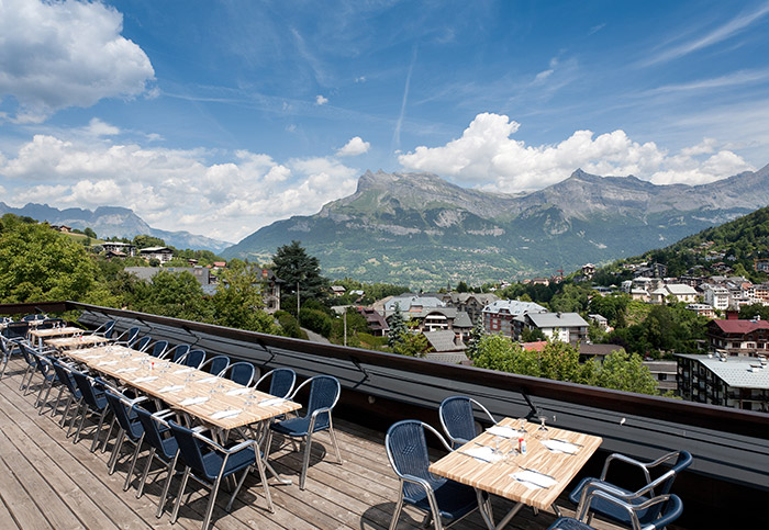 Saintgervais Vue Montblanc